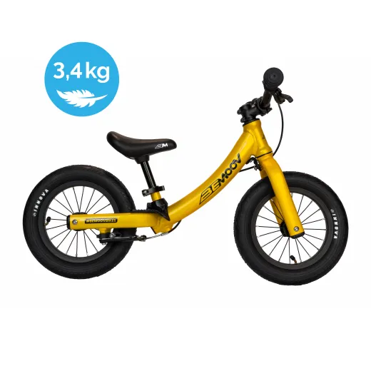 BEMOOV M12 : draisienne 12 pouces (Jaune)
